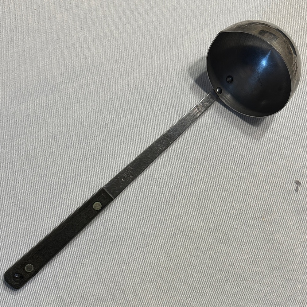 Vintage Flint Stainless Vanadium Serving Soup Ladle ⭐️⭐️⭐️⭐️⭐️